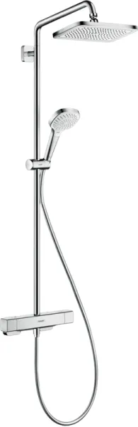 Hansgrohe Croma E Showerpipe 280 brusesystem, 1 stråletype, krom