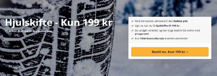 få tilbud på dækskift hos Autobutler