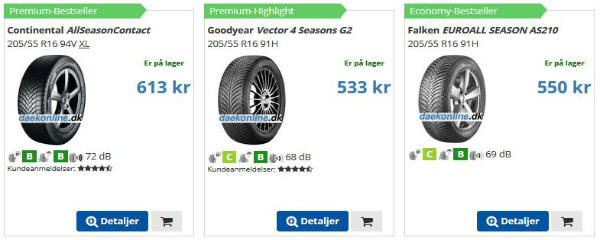 vælg helårsdæk eller vinterdæk?