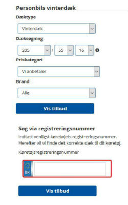hvad koster vinterdæk med fælge